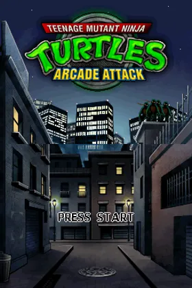 Teenage Mutant Ninja Turtles - Arcade Attack (USA) (En,Fr,Es) screen shot title